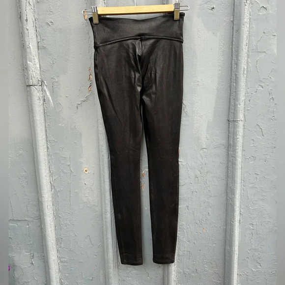 SPANX faux-leather  leggings, Size XS - Picture 8 of 10